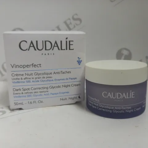 CAUDALIE VINOPERFECT DARK SPOT CORRECTING GLYCOLIC NIGHT CREAM 50ML