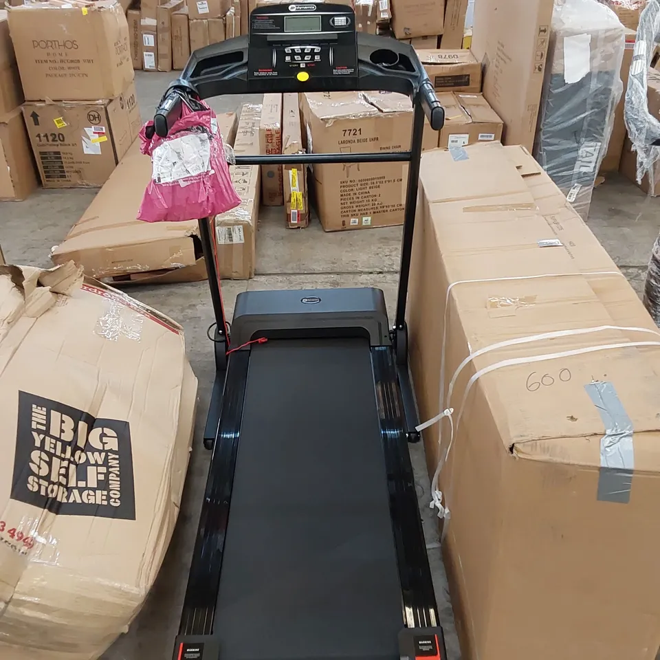 DYNAMIX T2000D FOLDABLE MOTORISED TREADMILL WITH MANUAL INCLINE RRP £349.99
