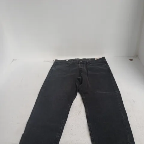 MNG JEANS BEN – REGULAR WAIST, TAPERED SLIM FIT – UK 16 (EU 46) – DARK DENIM
