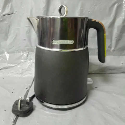 MORPHY RICHARDS SIGNATURE BLACK JUG KETTLE