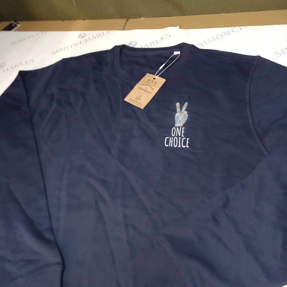 ONE CHOICE SWEATSHIRT SIZE XXL
