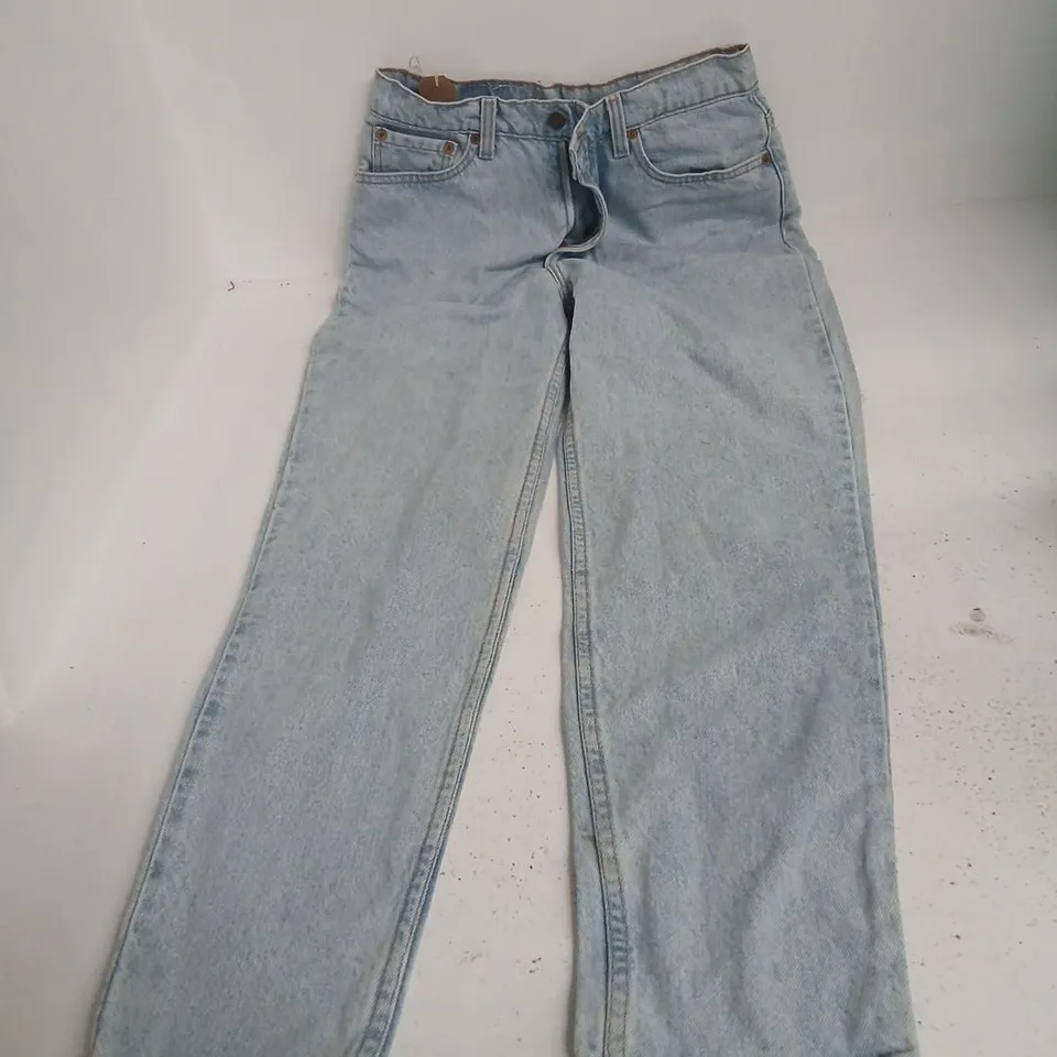LEVI'S 512 SLIM FIT JEANS – UK 28 (W28 L28) – LIGHT WASH