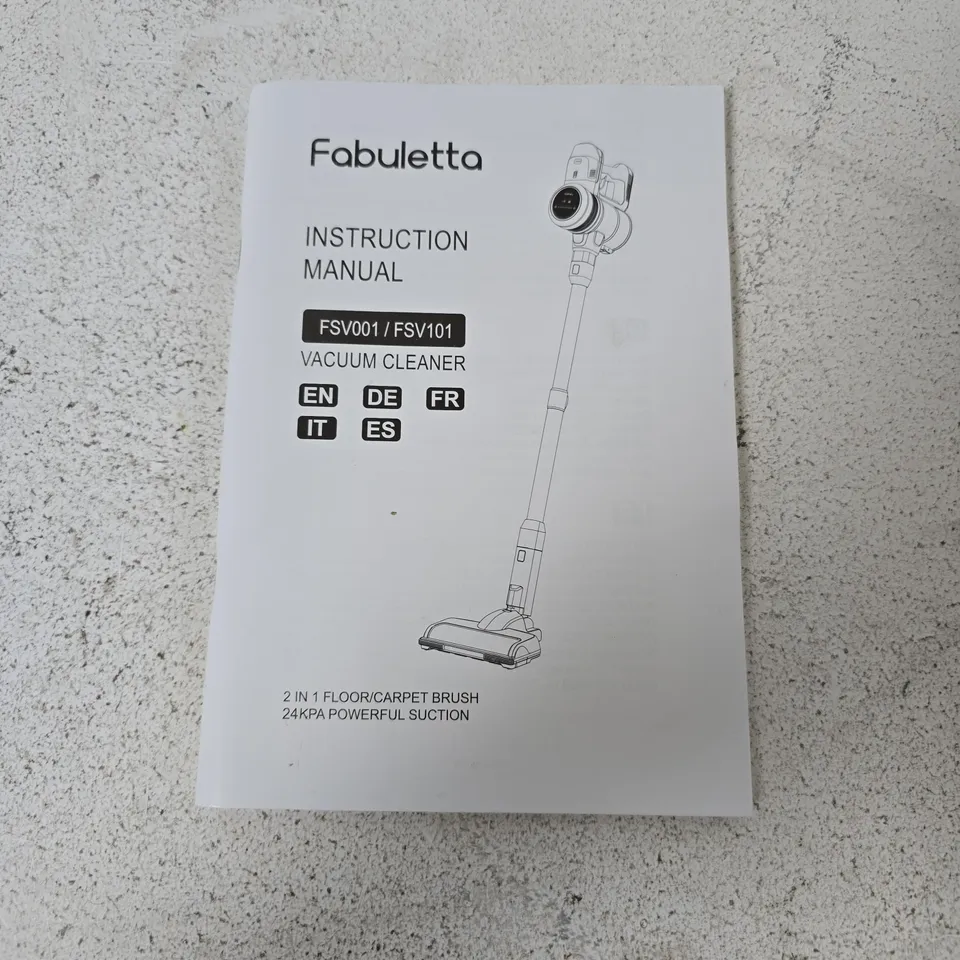 FABULETTA CORDLESS VACUUM CLEANER FSV001