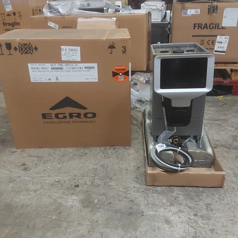 BRAND NEW BOXED EGRO PURE COFFEE & STEAM COMMERCIAL COFFEE MACHINE