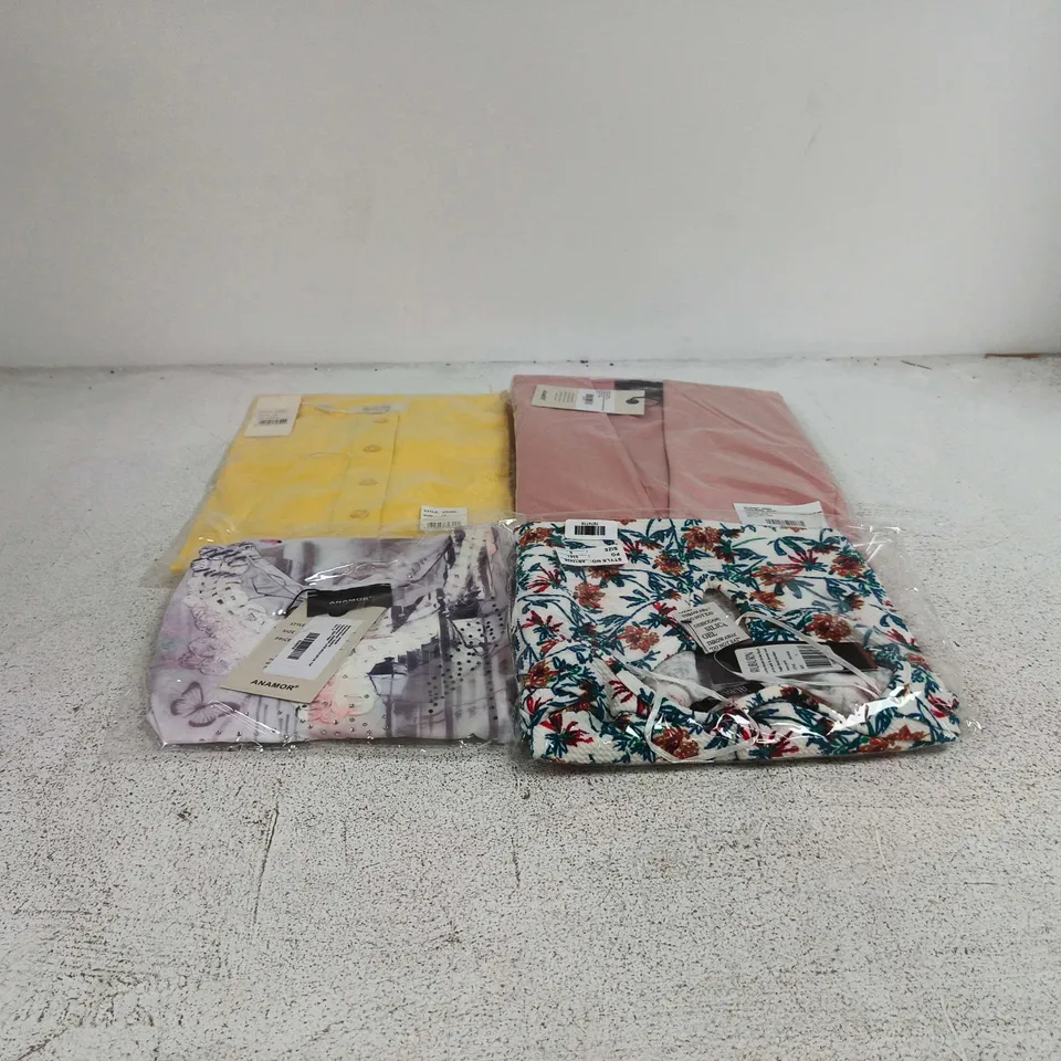 BOX OF APPROXIMATELY 25 ASSORTED CLOTHING ITEMS TO INCLUDE ANAMOR, CHARLOTTE WEST, AUBURN ETC