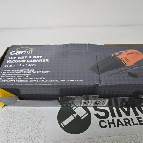 CARKIT 12V WET & DRY VACUUM CLEANER