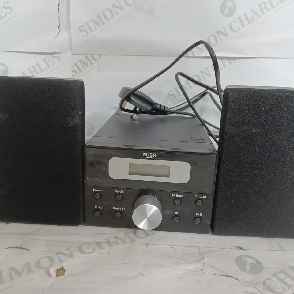 BOXED BUSH MICRO SYSTEM IN BLACK