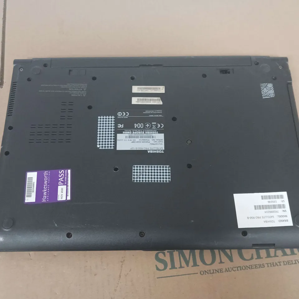 TOSHIBA SATELLITE PRO R50-B 15 INCH	I3-4005U 1.70GHZ
