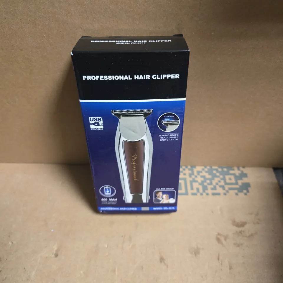 PROFESSIONAL HAIR CLIPPER USB RECHARGEABLE (BOXED)