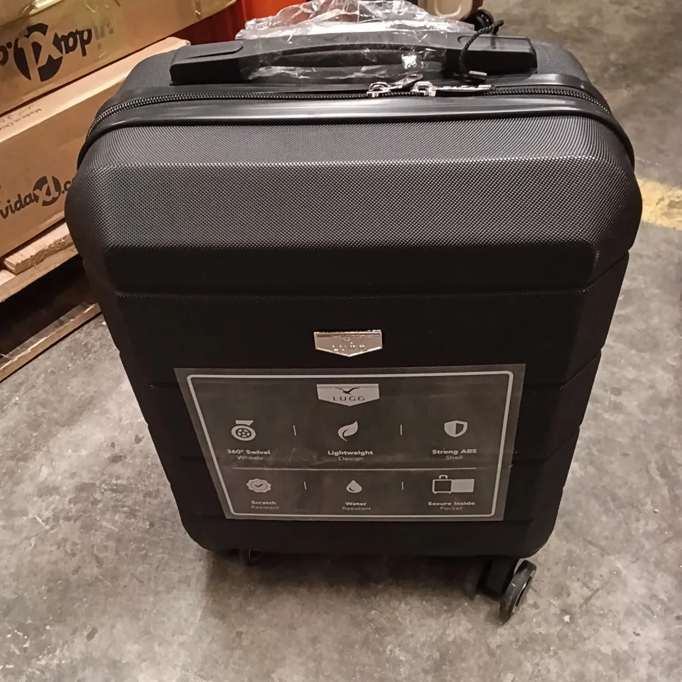 UNBOXED KEPLIN LUGG SMALL SIZE TRAVEL SUITCASE WITH WHEELS BLACK COLOUR 