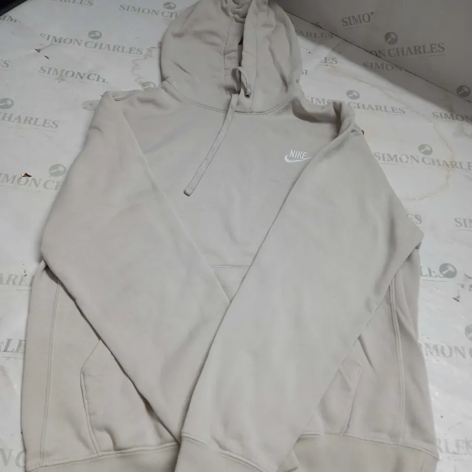 NIKE HOODIE - OFF WHITE - SMALL