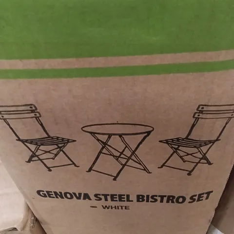 BOXED GENOVA STEEL BISTRO SET (1 BOX)