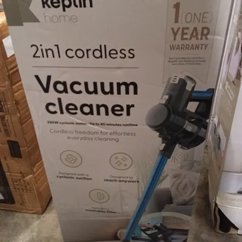 BOXED KEPLIN 2IN1 CORDLESS VACUUM CLEANER 