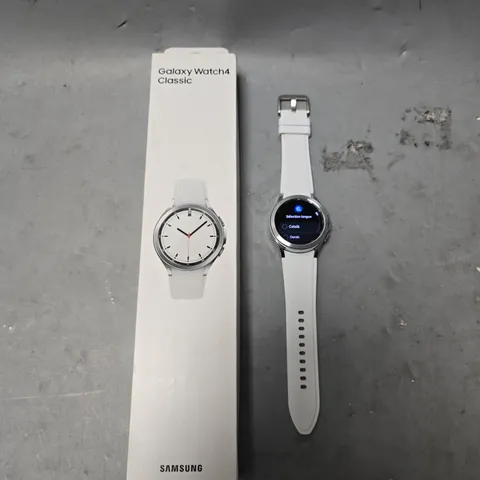 BOXED SAMSUNG GALAXY WATCH 4 CLASSIC
