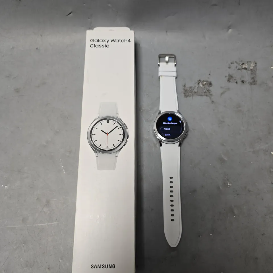 BOXED SAMSUNG GALAXY WATCH 4 CLASSIC 