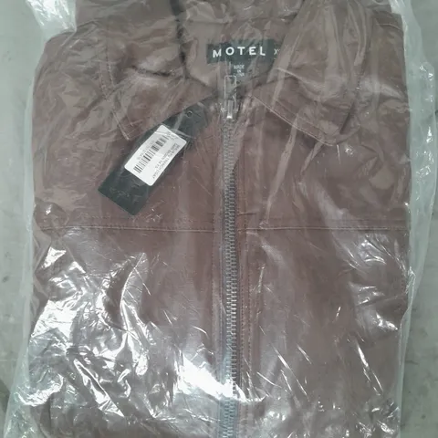 MOTEL TRENCH COAT IN DARK BROWN SIZE XS
