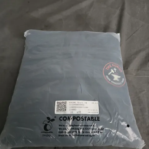 THE FORGE BLACK HOODIE SIZE M 