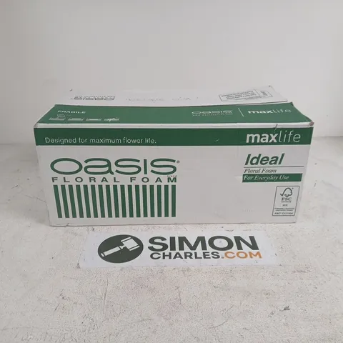 OASIS IDEAL FLORAL FOAM MAXLIFE BRICK (BOX CONTAINS 20 BRICKS) 