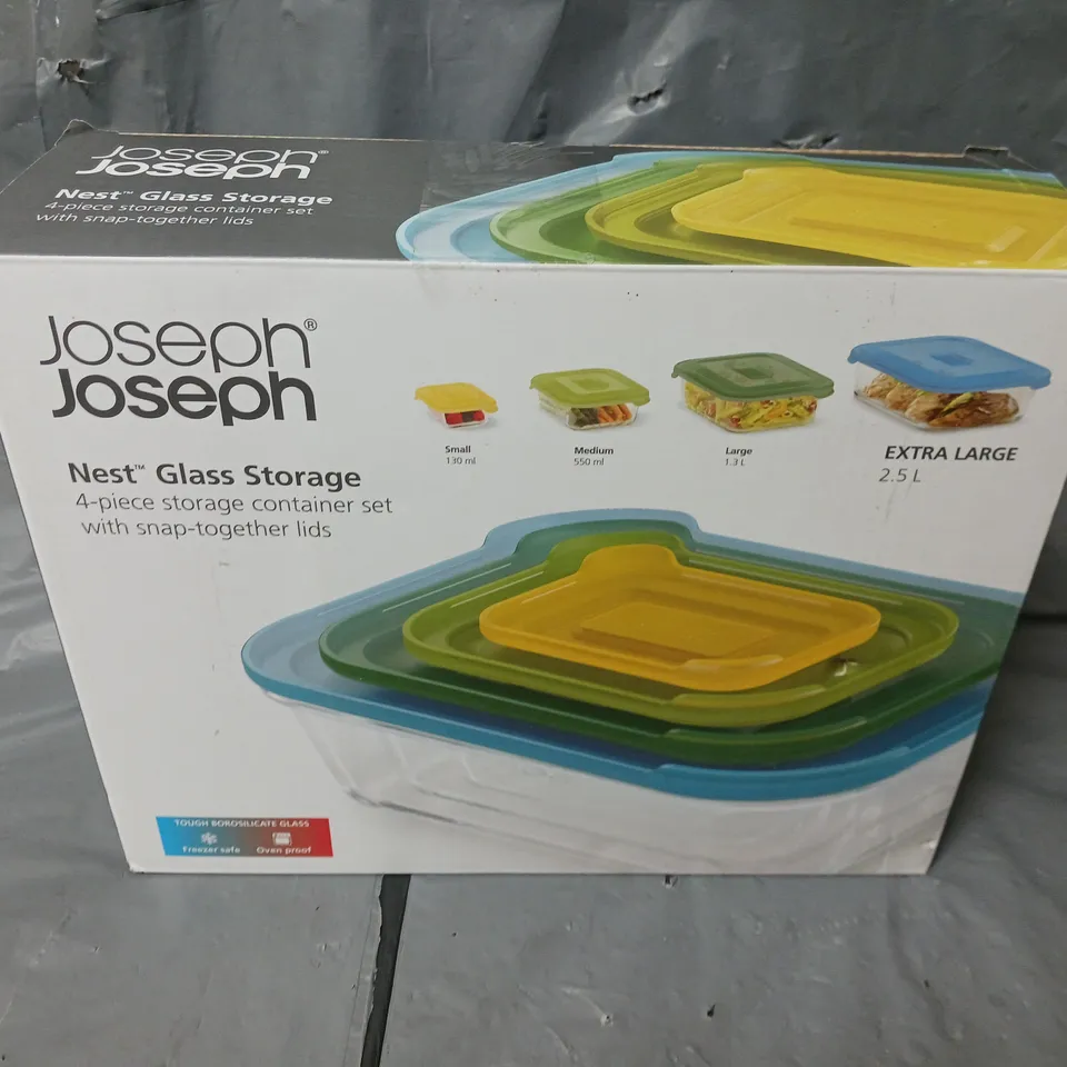 BOXED JOSEPH JOSEPH NEST GLASS STORAGE - COLLECTION ONLY