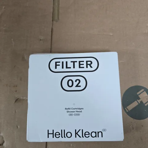 HELLO KLEAN FILTER 02 SHOWER HEAD REFILL CARTRIDGES – 2 PACK