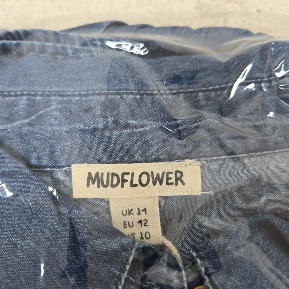 MUDFLOWER DENIM SHIRT – UK 11 (EU 42, US 10)