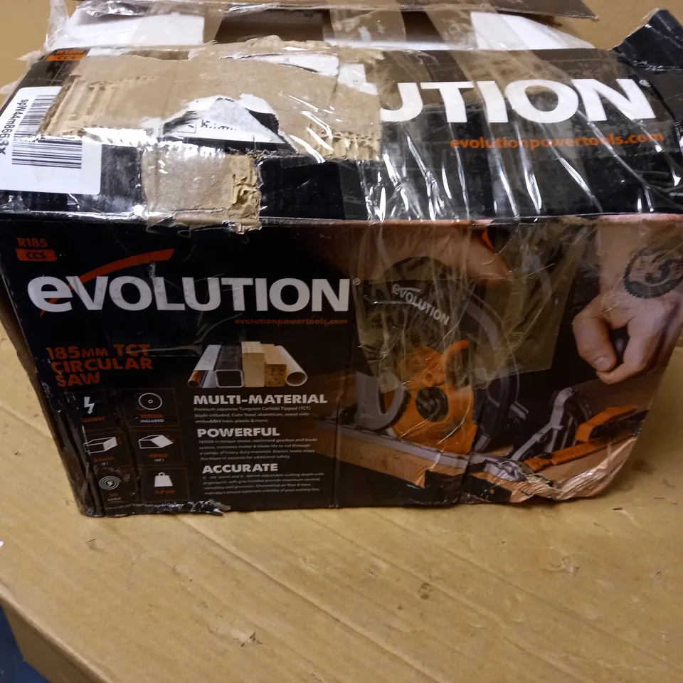 EVOLUTION POWER TOOLS R185CCS MULTI-MATERIAL CIRCULAR SAW