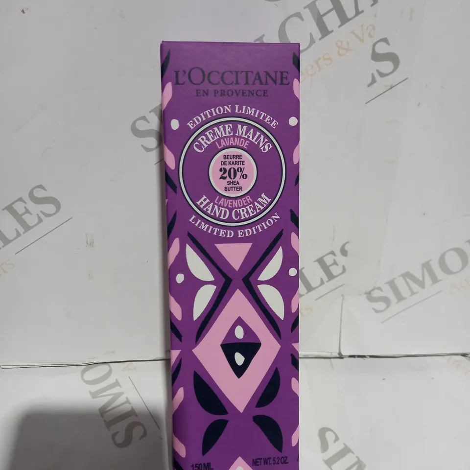 L'OCCITANE SHEA LAVENDER HAND CREAM 150ML