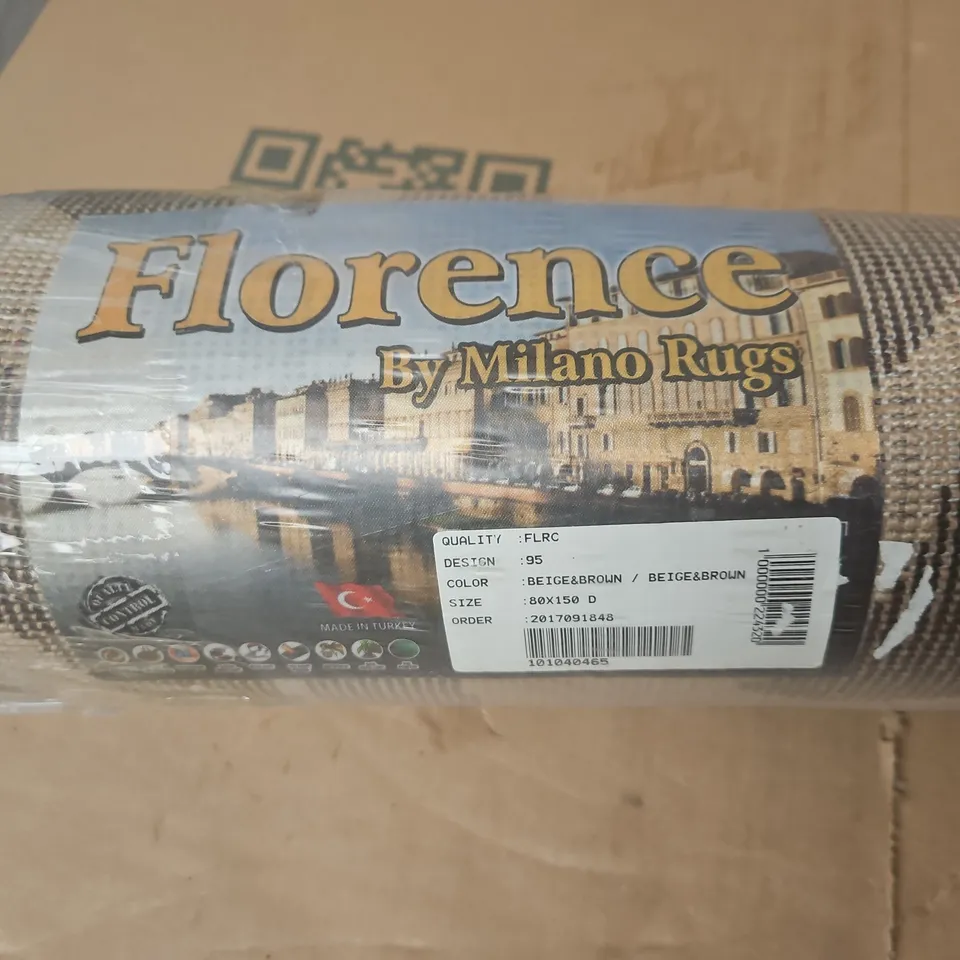 FLORENCE BY MLIANO RUGS DESIGN 95 RUG IN BEIGE&BROWN - 80X150