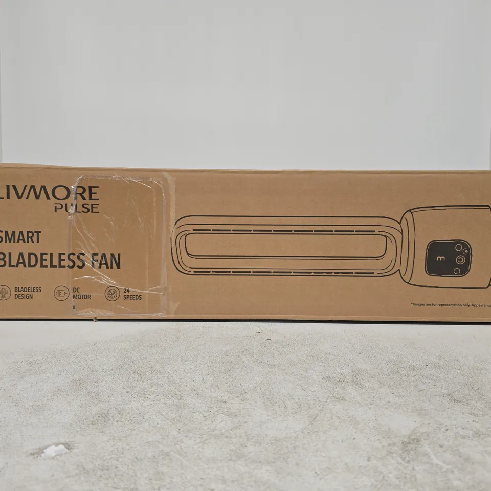 BOXED LIVMORE PULSE SMART BLADELESS FAN