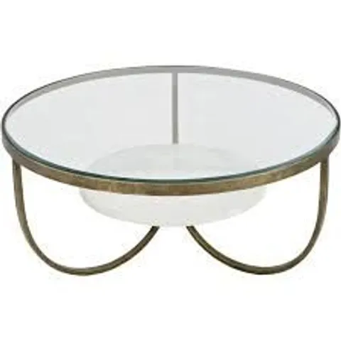 BOXED AGATHA ROUND COFFEE TABLE (1 BOX)