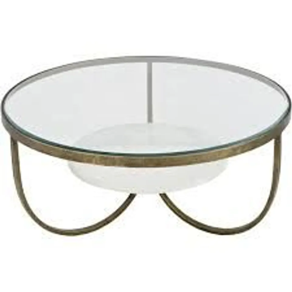 BOXED AGATHA ROUND COFFEE TABLE (1 BOX)