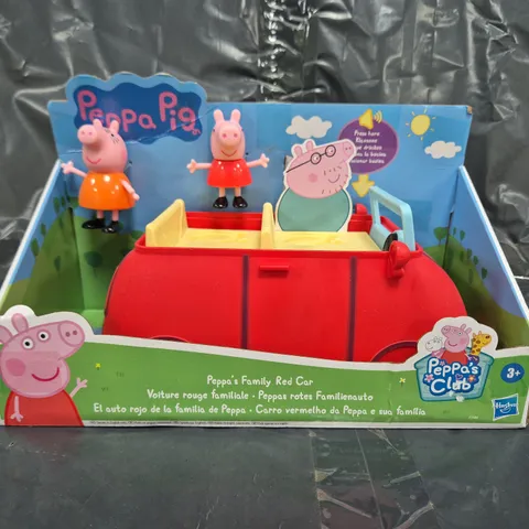 PEPPA PIG - PEPPA'S FAMILY RED CAR