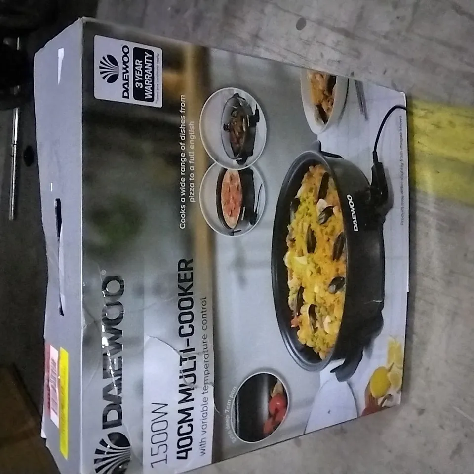 BOXED 9.19L MULTI COOKER