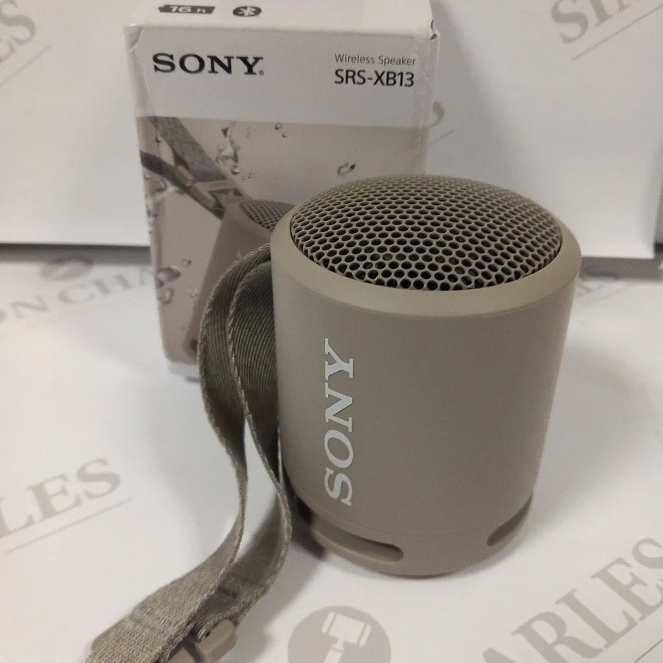 BOXED SONY WIRELESS SPEAKER SRS-XB13