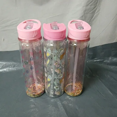 APPROX 10 ASSORTED GIRLS DRINKING BOTTLES