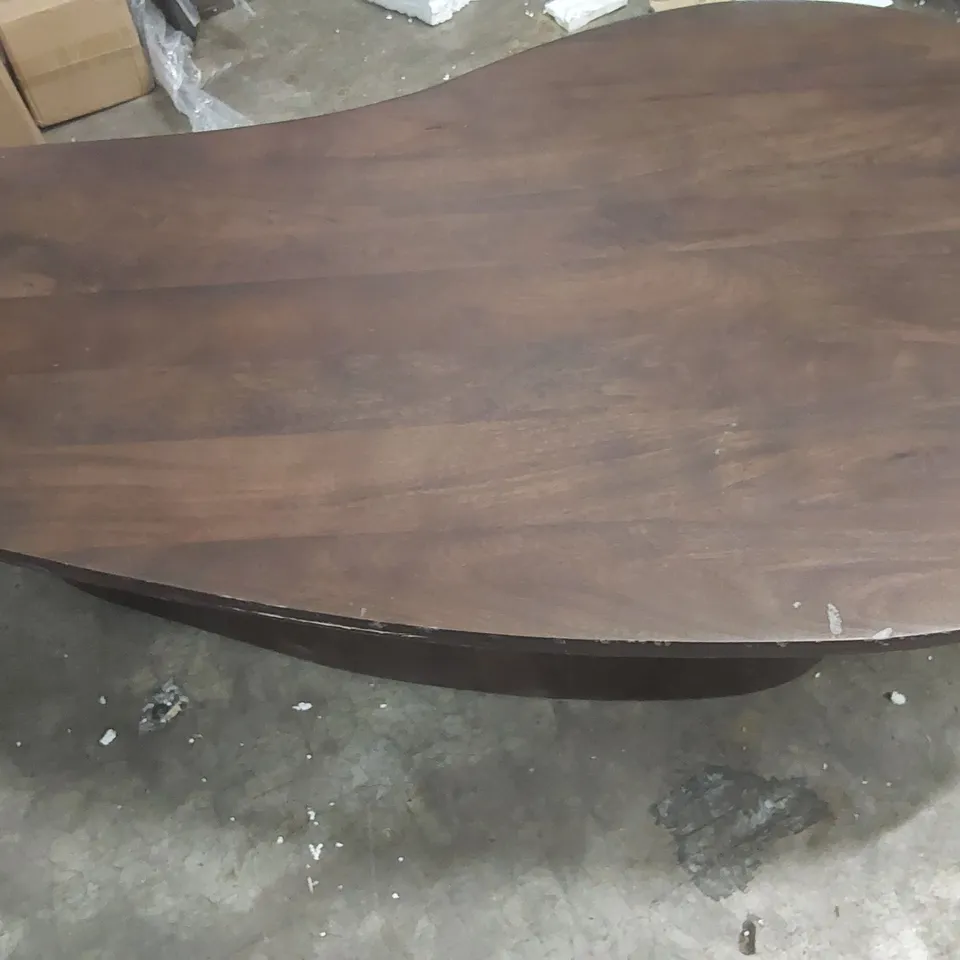 DANETTI BURLEIGH DARK MANGO WOOD COFFEE TABLE