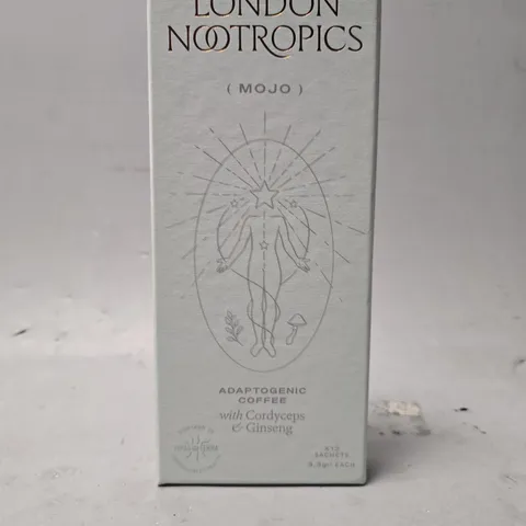 SEALED LONDON NOOTROPICS MOJO ADAPTOGENIC COFFEE WITH CORDYCEPS & GINSENG 