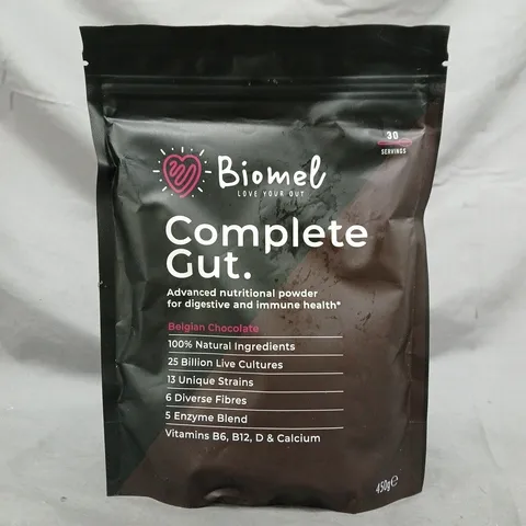 BIOMEL COMPLETE GUT – BELGIAN CHOCOLATE, 450G