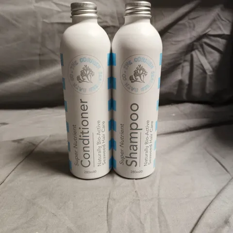 Seaweed Hair Care Shampoo & Conditioner Duo – 280ml Each