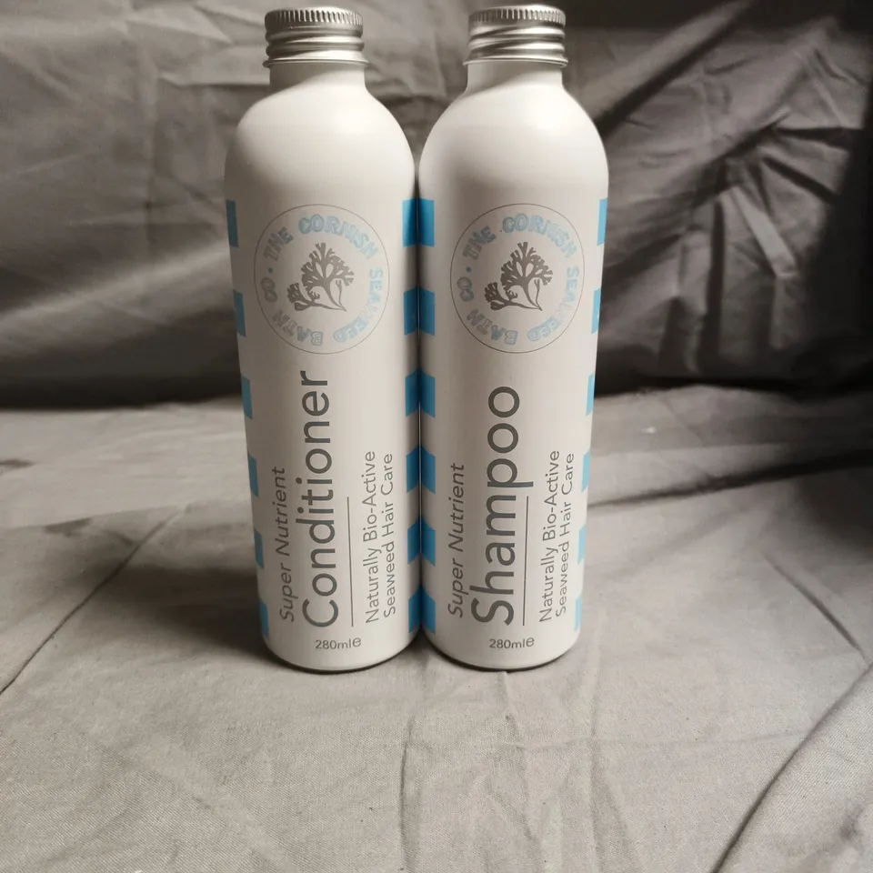 Seaweed Hair Care Shampoo & Conditioner Duo – 280ml Each