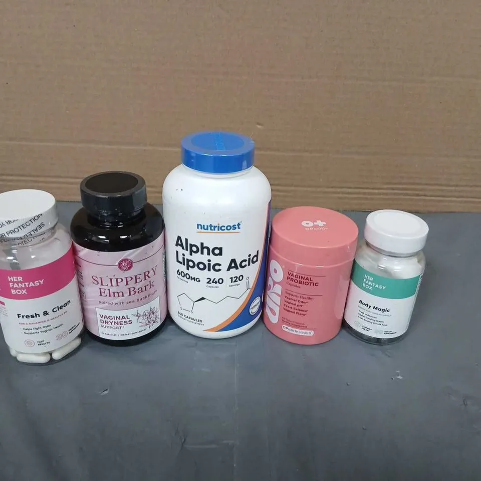 APPROXIMATELY 30 ASSORTED VITAMIN & DIETARY SUPPLEMENT BOTTLES – MULTI-BRAND LOT
