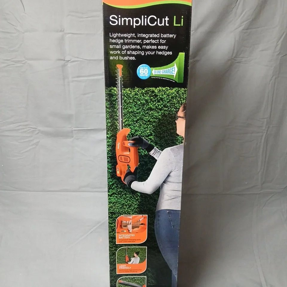 Flymo SimpliCut Li Hedge Trimmer – Cordless, 14.4V