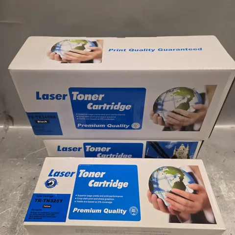 BOX OF APPROXIMATELY 8 ASSORTED BOXED LASER TONER CARTRIDGES IN VARIOUS MODELS