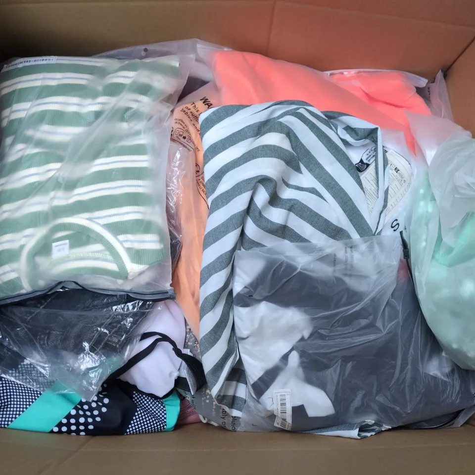 APPROXIMATELY 20 ASSORTED CLOTHING AND FASHION PRODUCTS IN VARIOUS STYLES AND SIZES - COLLECTION ONLY