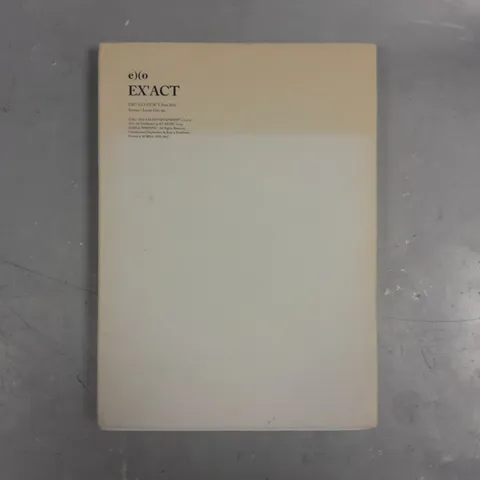 EXO EX'ACT CD ALBUM BOOKLET