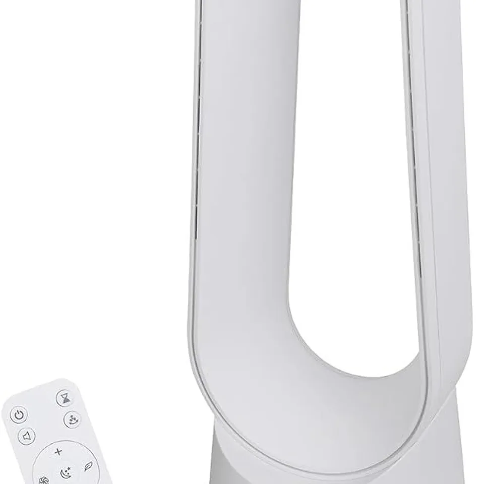 BOXED RUSSELL HOBBS, BLADELESS COOLING FAN, 9 SPEED SETTINGS, BLADELESS DESIGN, OSCILLATION FUNCTION, 3 CUSTOMISABLE MODES IN WHITE, RHBLDLC25
