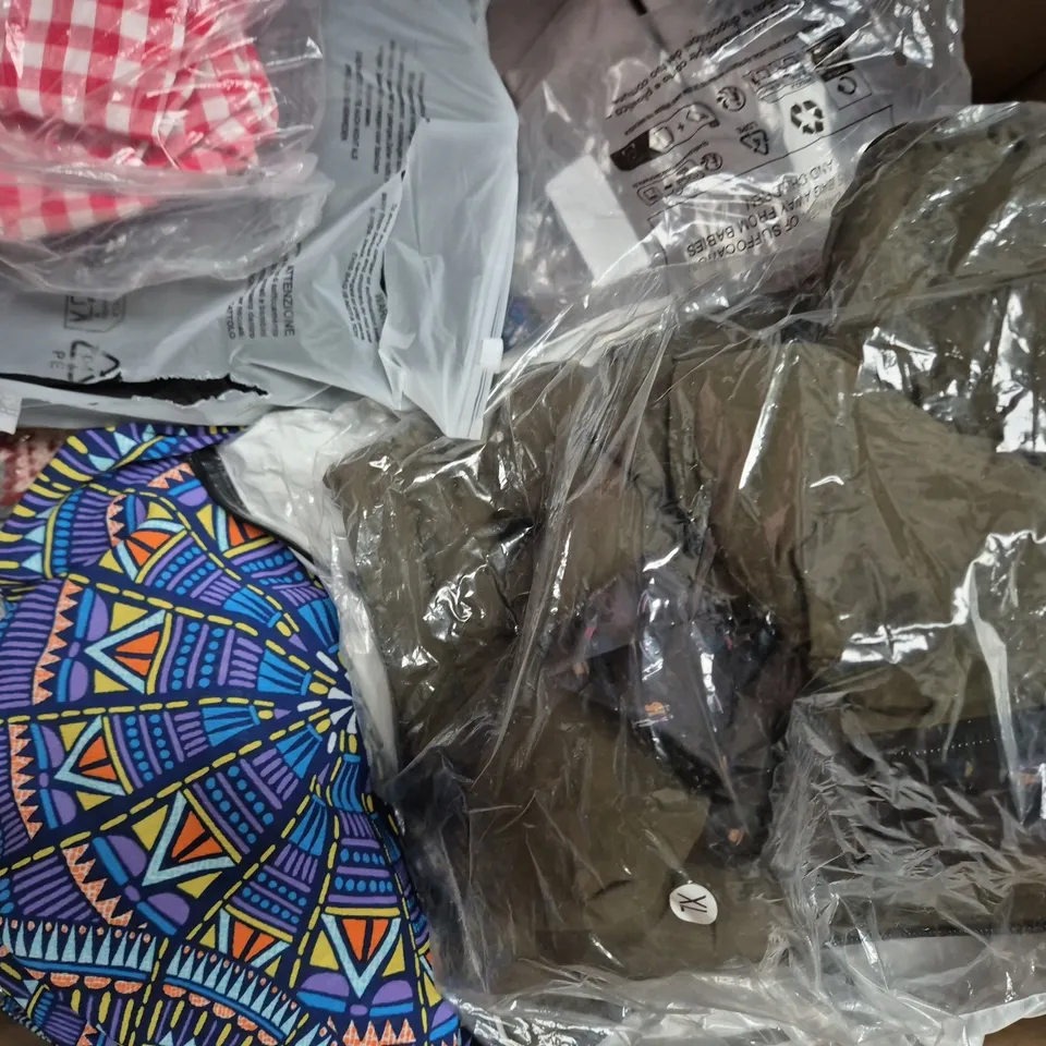 APPROXIMATELY 25 ASSORTED CLOTHING AND FASHION PRODUCTS IN VARIOUS STYLES AND SIZES - COLLECTION ONLY