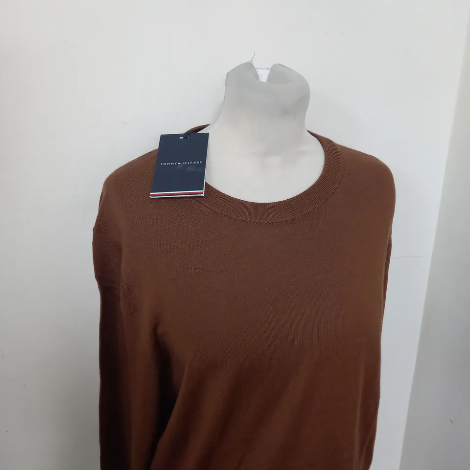 TOMMY HILFIGER KNITTED JUMPER SIZE L