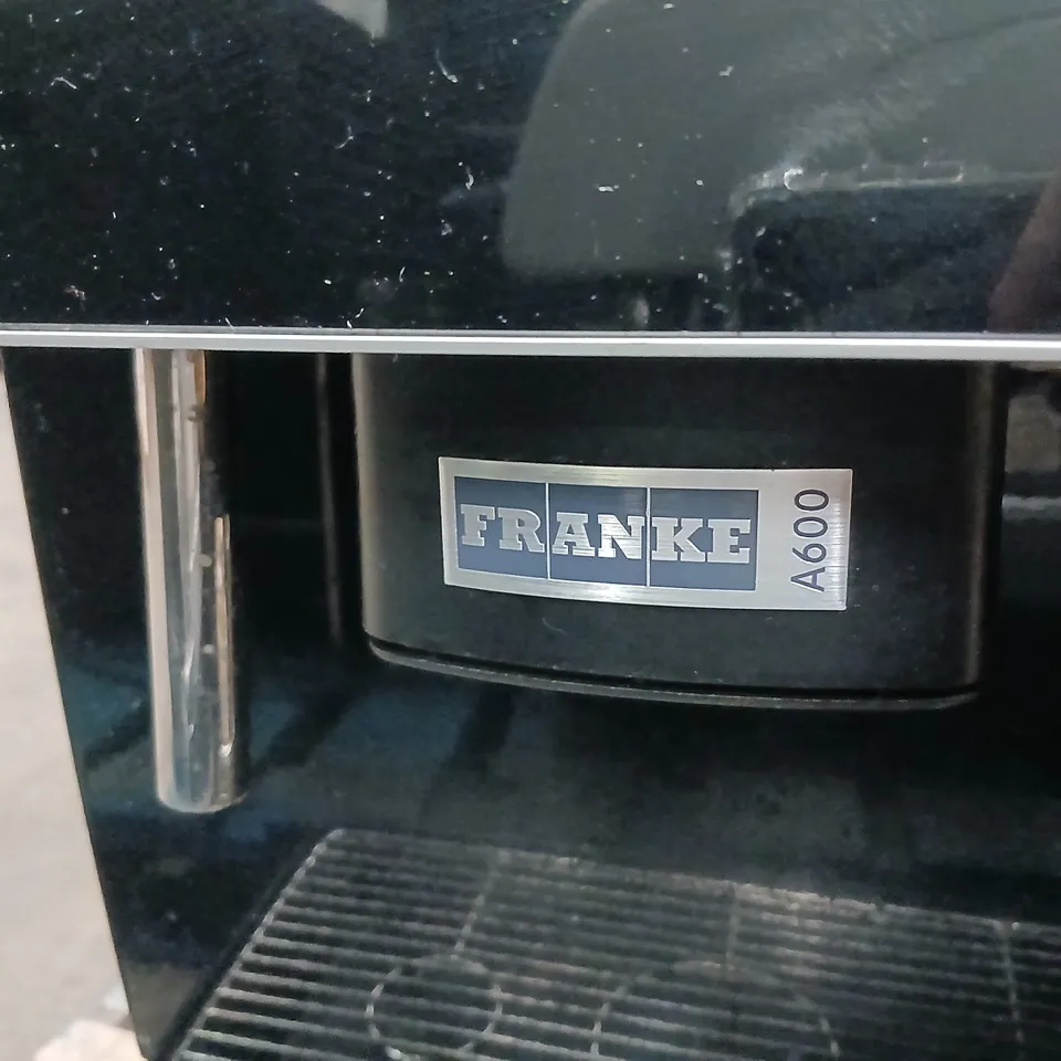 FRANKE A6000 COFFEE MACHINE – COMMERCIAL ESPRESSO UNIT WITH DUAL BEAN HOPPERS AND CLEANMASTER