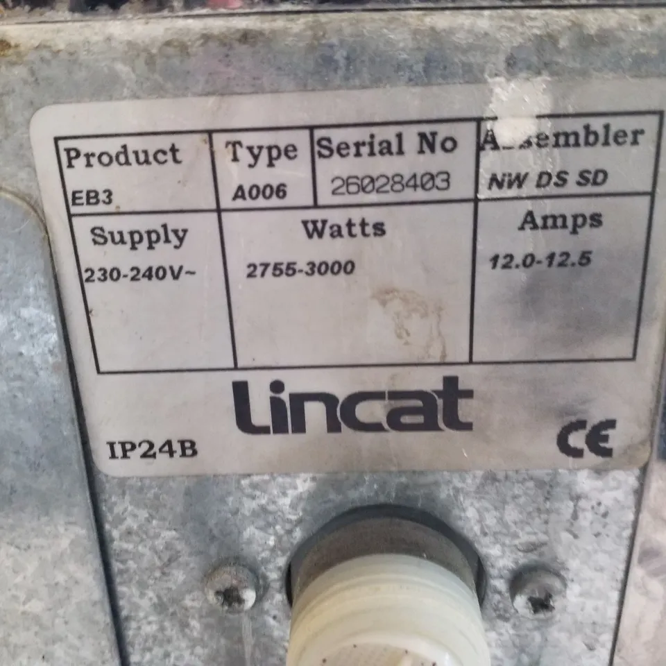 LINCAT EB3 WATER BOILER